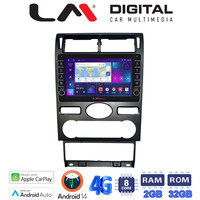 LM Digital - LM ZG8104 GPS Οθόνη OEM Multimedia Αυτοκινήτου για Ford Mondeo 2003 > 2006 (CarPlay/AndroidAuto/BT/GPS/WIFI/GPRS) electriclife