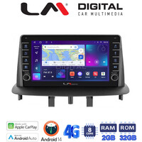 LM Digital - LM ZG8145 GPS Οθόνη OEM Multimedia Αυτοκινήτου για RENAULT MEGANE3 (CarPlay/AndroidAuto/BT/GPS/WIFI/GPRS) electriclife