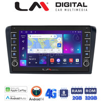 LM Digital - LM ZG8161 GPS Οθόνη OEM Multimedia Αυτοκινήτου για MAZDA 3 2003 > 2008 (CarPlay/AndroidAuto/BT/GPS/WIFI/GPRS) electriclife