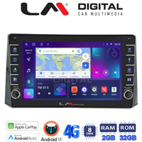 LM Digital - LM ZG8204 GPS Οθόνη OEM Multimedia Αυτοκινήτου για Toyota Corolla 2019> (CarPlay/AndroidAuto/BT/GPS/WIFI/GPRS) electriclife