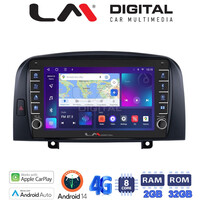 LM Digital - LM ZG8247 GPS Οθόνη OEM Multimedia Αυτοκινήτου για Hyundai Sonata 2006 > 2009 (CarPlay/AndroidAuto/BT/GPS/WIFI/GPRS) electriclife