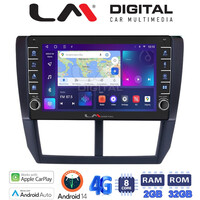 LM Digital - LM ZG8272 GPS Οθόνη OEM Multimedia Αυτοκινήτου για SUBARU IMPREZA-FORESTER 2009>2012 (CarPlay/AndroidAuto/BT/GPS/WIFI/GPRS) electriclife