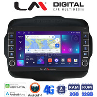 LM Digital - LM ZG8273 GPS Οθόνη OEM Multimedia Αυτοκινήτου για Jeep Gran Cherokee 2014 > (CarPlay/AndroidAuto/BT/GPS/WIFI/GPRS) electriclife