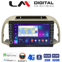 LM Digital - LM ZG8300 GPS Οθόνη OEM Multimedia Αυτοκινήτου για NISSAN MICRA 2002>2007 (CarPlay/AndroidAuto/BT/GPS/WIFI/GPRS) electriclife