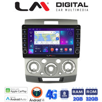 LM Digital - LM ZG8360 GPS Οθόνη OEM Multimedia Αυτοκινήτου για MAZDA BT 50  & FORD RANGER 2006>2011 (CarPlay/AndroidAuto/BT/GPS/WIFI/GPRS) electriclife