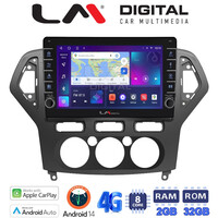 LM Digital - LM ZG8367A GPS Οθόνη OEM Multimedia Αυτοκινήτου για FORD MONDEO 2007 > 2010 (CarPlay/AndroidAuto/BT/GPS/WIFI/GPRS) electriclife