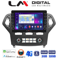 LM Digital - LM ZG8367C GPS Οθόνη OEM Multimedia Αυτοκινήτου για FORD MONDEO 2007 > 2010 (CarPlay/AndroidAuto/BT/GPS/WIFI/GPRS) electriclife