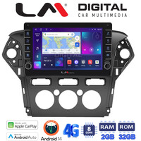 LM Digital - LM ZG8368 GPS Οθόνη OEM Multimedia Αυτοκινήτου για FORD MONDEO 2010 > 2013 (CarPlay/AndroidAuto/BT/GPS/WIFI/GPRS) electriclife