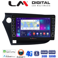 LM Digital - LM ZG8381 GPS Οθόνη OEM Multimedia Αυτοκινήτου για HONDA INSIGHT 2009>2014 (CarPlay/AndroidAuto/BT/GPS/WIFI/GPRS) electriclife