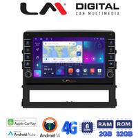 LM Digital - LM ZG8386 GPS Οθόνη OEM Multimedia Αυτοκινήτου για Toyota Land Cruiser 2016 (CarPlay/AndroidAuto/BT/GPS/WIFI/GPRS) electriclife