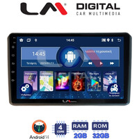 LM Digital - LM ZL4312 GPS Οθόνη OEM Multimedia Αυτοκινήτου για MITSUBISHI OUTLANDER 2001 > 2006 (BT/GPS/WIFI/GPRS) electriclife