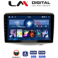 LM Digital - LM ZL4402 GPS Οθόνη OEM Multimedia Αυτοκινήτου για Toyota Yaris 1999 > 2004 (BT/GPS/WIFI/GPRS) electriclife