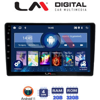 LM Digital - LM ZL4458 GPS Οθόνη OEM Multimedia Αυτοκινήτου για Nissan Micra 2014 > 2016 (BT/GPS/WIFI/GPRS) electriclife