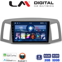 LM Digital - LM ZN4307 GPS Οθόνη OEM Multimedia Αυτοκινήτου για Jeep Grand Cherokee 2004 > 2011 (CarPlay/AndroidAuto/BT/GPS/WIFI/GPRS) electriclife