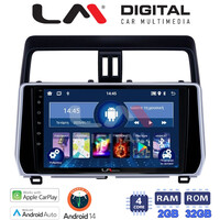 LM Digital - LM ZN4400 GPS Οθόνη OEM Multimedia Αυτοκινήτου για Toytota Land Cruiser 2019> (CarPlay/AndroidAuto/BT/GPS/WIFI/GPRS) electriclife