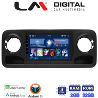LM Digital - LM ZN4670 GPS Οθόνη OEM Multimedia Αυτοκινήτου για Mercedes Sprinter 2019 > (CarPlay/AndroidAuto/BT/GPS/WIFI/GPRS) electriclife