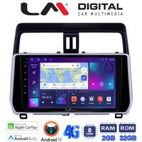 LM Digital - LM ZR8400 GPS Οθόνη OEM Multimedia Αυτοκινήτου για Toytota Land Cruiser 2019> (CarPlay/AndroidAuto/BT/GPS/WIFI/GPRS) electriclife