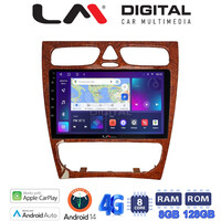 LM Digital - LM ZT8171W GPS Οθόνη OEM Multimedia Αυτοκινήτου για Mercedes C Class 1999 > 2004 (Προ Facelift) (CarPlay/AndroidAuto/BT/GPS/WIFI/GPRS) electriclife