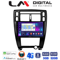 LM Digital - LM ZE8006B GPS Οθόνη OEM Multimedia Αυτοκινήτου για TUCSON 2004 > 2010 (CarPlay/AndroidAuto/BT/GPS/WIFI/GPRS) electriclife