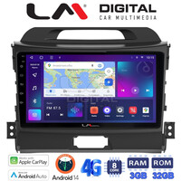 LM Digital - LM ZE8074 GPS Οθόνη OEM Multimedia Αυτοκινήτου για KIA SPORTAGE 2010>2015 (CarPlay/AndroidAuto/BT/GPS/WIFI/GPRS) electriclife