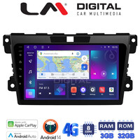 LM Digital - LM ZE8097 GPS Οθόνη OEM Multimedia Αυτοκινήτου για MAZDA CX7 2006> (CarPlay/AndroidAuto/BT/GPS/WIFI/GPRS) electriclife