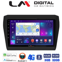 LM Digital - LM ZE8180 GPS Οθόνη OEM Multimedia Αυτοκινήτου για SUZUKI SWIFT 2016> (CarPlay/AndroidAuto/BT/GPS/WIFI/GPRS) electriclife