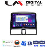 LM Digital - LM ZE8376CL GPS Οθόνη OEM Multimedia Αυτοκινήτου για HONDA CRV  1996-2006 (CarPlay/AndroidAuto/BT/GPS/WIFI/GPRS) electriclife