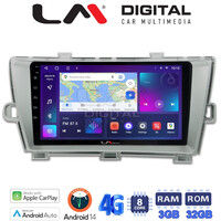LM Digital - LM ZE8561 GPS Οθόνη OEM Multimedia Αυτοκινήτου για TOYOTA PRIUS 2009>2016 (CarPlay/AndroidAuto/BT/GPS/WIFI/GPRS) electriclife