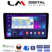 LM Digital - LM ZE8715 GPS Οθόνη OEM Multimedia Αυτοκινήτου για Nissan Navara D40 2006 > 2016 clima (CarPlay/AndroidAuto/BT/GPS/WIFI/GPRS) electriclife