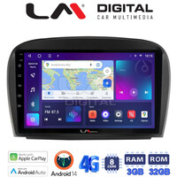LM Digital - LM ZE8817 GPS Οθόνη OEM Multimedia Αυτοκινήτου για Mercedes SL 2009 > 2014 (CarPlay/AndroidAuto/BT/GPS/WIFI/GPRS) electriclife