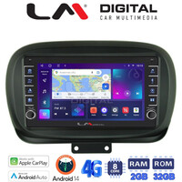LM Digital - LM ZG8199 GPS Οθόνη OEM Multimedia Αυτοκινήτου για FIAT 500X 2014> (CarPlay/AndroidAuto/BT/GPS/WIFI/GPRS) electriclife