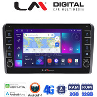 LM Digital - LM ZG8407 GPS Οθόνη OEM Multimedia Αυτοκινήτου για ΗΥ Η1 2006> (CarPlay/AndroidAuto/BT/GPS/WIFI/GPRS) electriclife