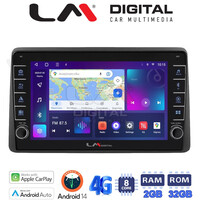 LM Digital - LM ZG8434 GPS Οθόνη OEM Multimedia Αυτοκινήτου για DACIA DUSTER 2019> (CarPlay/AndroidAuto/BT/GPS/WIFI/GPRS) electriclife