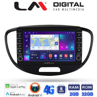 LM Digital - LM ZG8455 GPS Οθόνη OEM Multimedia Αυτοκινήτου για HYUNDAI i10 2008>2013 (CarPlay/AndroidAuto/BT/GPS/WIFI/GPRS) electriclife