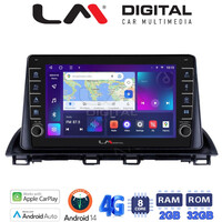 LM Digital - LM ZG8461 GPS Οθόνη OEM Multimedia Αυτοκινήτου για Mazda 3 2014 >  (CarPlay/AndroidAuto/BT/GPS/WIFI/GPRS) electriclife