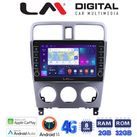 LM Digital - LM ZG8526 GPS Οθόνη OEM Multimedia Αυτοκινήτου για SUBARU FORESTER 2002>2007 (CarPlay/AndroidAuto/BT/GPS/WIFI/GPRS) electriclife