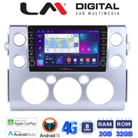 LM Digital - LM ZG8563 GPS Οθόνη OEM Multimedia Αυτοκινήτου για TOYOTA  FJ CRUISER 2014>   (CarPlay/AndroidAuto/BT/GPS/WIFI/GPRS) electriclife