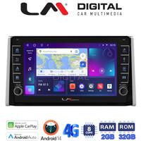 LM Digital - LM ZG8572 GPS Οθόνη OEM Multimedia Αυτοκινήτου για TOYOTA RAV 4  2019 >  (CarPlay/AndroidAuto/BT/GPS/WIFI/GPRS) electriclife