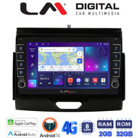 LM Digital - LM ZG8576B GPS Οθόνη OEM Multimedia Αυτοκινήτου για FORD RANGER 2015>2020 (CarPlay/AndroidAuto/BT/GPS/WIFI/GPRS) electriclife