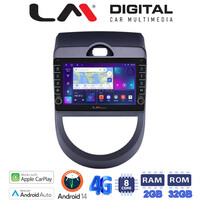 LM Digital - LM ZG8693 GPS Οθόνη OEM Multimedia Αυτοκινήτου για Kia Soul 2009 > 2013 (CarPlay/AndroidAuto/BT/GPS/WIFI/GPRS) electriclife