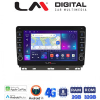 LM Digital - LM ZG8718 GPS Οθόνη OEM Multimedia Αυτοκινήτου για Renault Clio 2020 (CarPlay/AndroidAuto/BT/GPS/WIFI/GPRS) electriclife