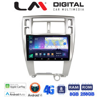 LM Digital - LM ZQ8006 GPS Οθόνη OEM Multimedia Αυτοκινήτου για Hyundai Tucson 2004 > 2010 (CarPlay/AndroidAuto/BT/GPS/WIFI/GPRS) electriclife