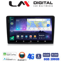 LM Digital - LM ZQ8019 GPS Οθόνη OEM Multimedia Αυτοκινήτου για Opel AstraH, CorsaD, Suzuki Ignis (CarPlay/AndroidAuto/BT/GPS/WIFI/GPRS) electriclife