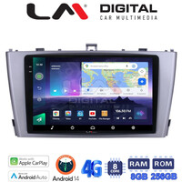 LM Digital - LM ZQ8027 GPS Οθόνη OEM Multimedia Αυτοκινήτου για TOYOTA AVENSIS T27 2009 > 2016  (CarPlay/AndroidAuto/BT/GPS/WIFI/GPRS) electriclife