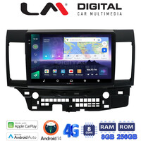 LM Digital - LM ZQ8037 GPS Οθόνη OEM Multimedia Αυτοκινήτου για MITSUBISHI LANCER 2008> (CarPlay/AndroidAuto/BT/GPS/WIFI/GPRS) electriclife