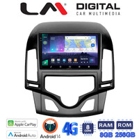LM Digital - LM ZQ8043CL GPS Οθόνη OEM Multimedia Αυτοκινήτου για HYUNDAI i30 2007-2012  (CarPlay/AndroidAuto/BT/GPS/WIFI/GPRS) electriclife