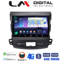 LM Digital - LM ZQ8056 GPS Οθόνη OEM Multimedia Αυτοκινήτου για OUTLANDER, C CROSSER,4007 2006>2012 (CarPlay/AndroidAuto/BT/GPS/WIFI/GPRS) electriclife