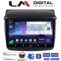 LM Digital - LM ZQ8094 GPS Οθόνη OEM Multimedia Αυτοκινήτου για MITSUBISHI L200 2006 > 2014 (CarPlay/AndroidAuto/BT/GPS/WIFI/GPRS) electriclife