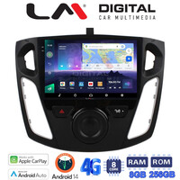 LM Digital - LM ZQ8150 GPS Οθόνη OEM Multimedia Αυτοκινήτου για FORD FOCUS 2015>2018 (CarPlay/AndroidAuto/BT/GPS/WIFI/GPRS) electriclife