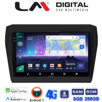 LM Digital - LM ZQ8180 GPS Οθόνη OEM Multimedia Αυτοκινήτου για SUZUKI SWIFT 2016> (CarPlay/AndroidAuto/BT/GPS/WIFI/GPRS) electriclife
